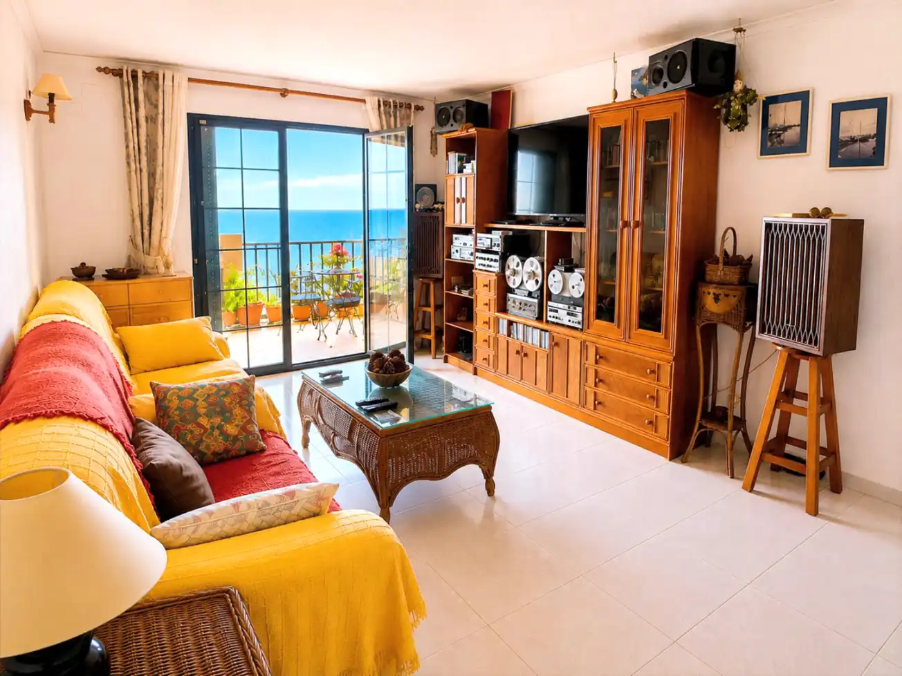 Wohnzimmer von Wohnungen zum Verkauf in Altea mit Klimaanlage, Terrasse und Abstellraum