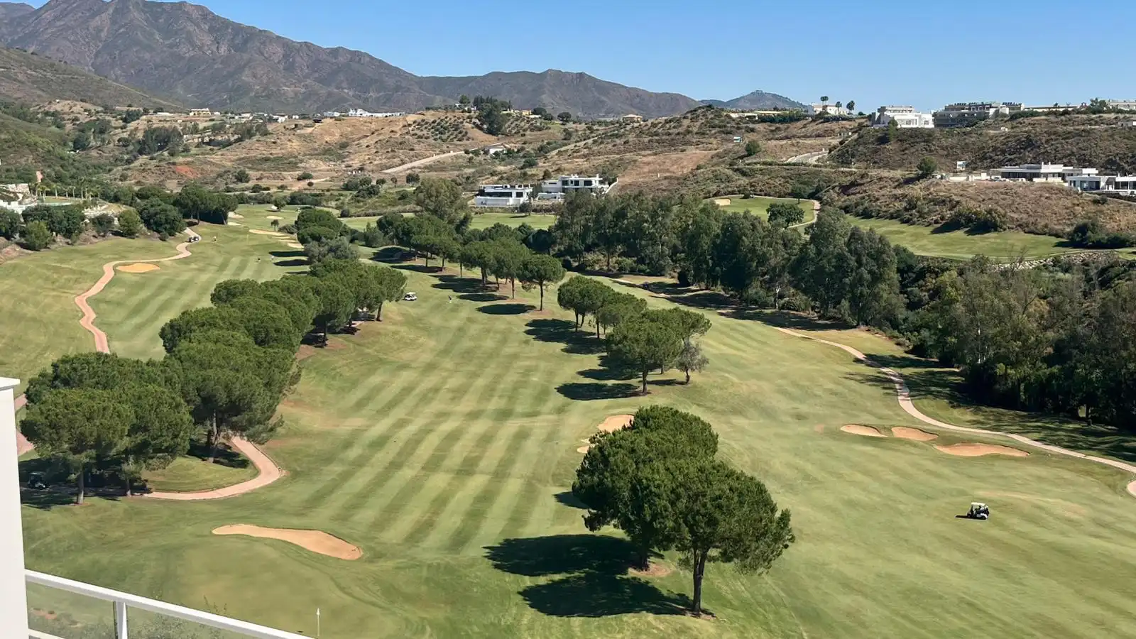 Außenansicht von Wohnung zum Verkauf in Mijas mit Klimaanlage, Privatgarten und Terrasse