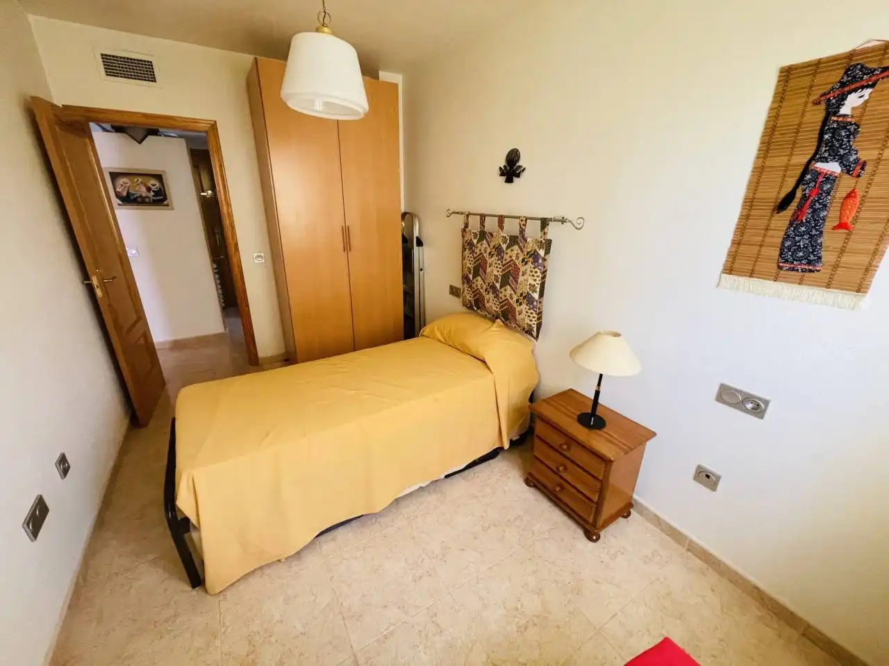 Bedroom of Flat for sale in Murcia  with Air Conditioner, Storage room and Balcony