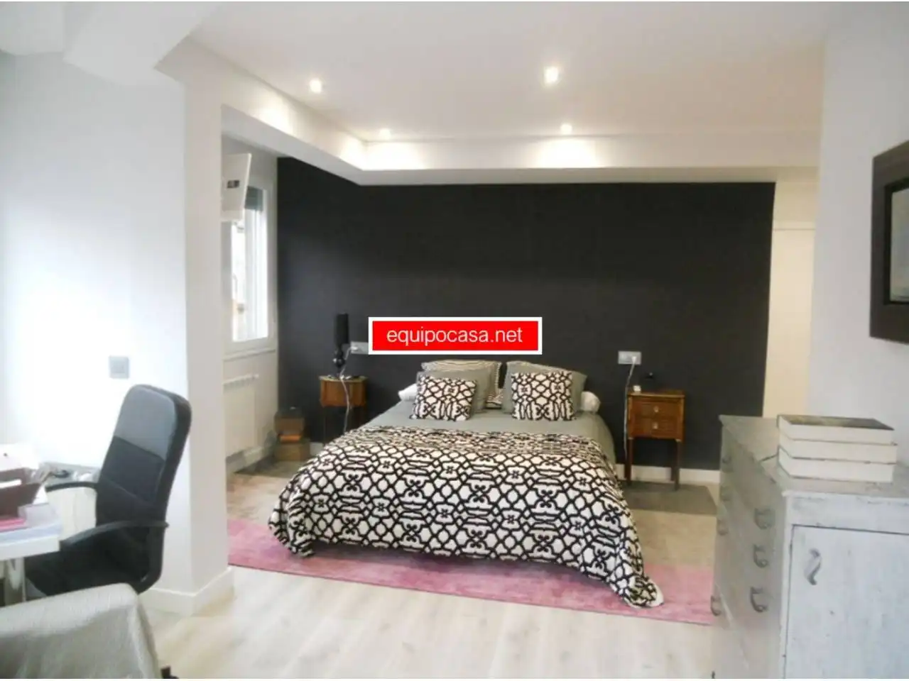 Schlafzimmer von Wohnung zum Verkauf in Lugo mit Heizung, Parkett und Abstellraum