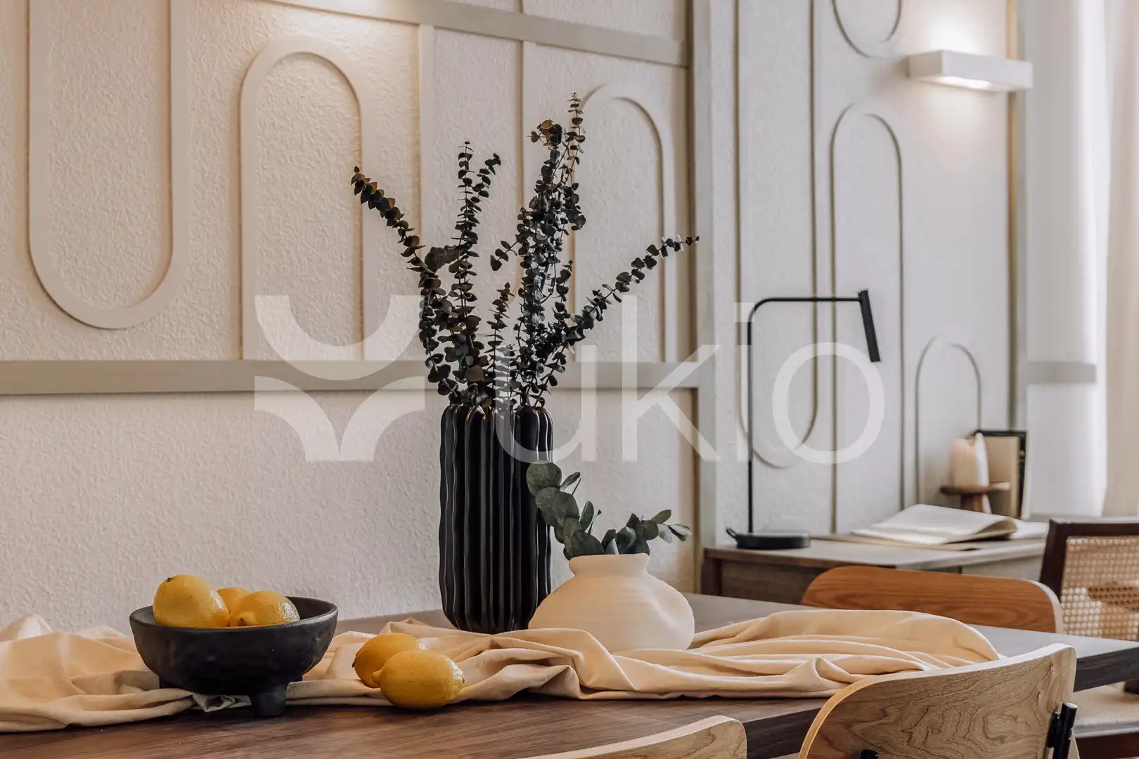 Menjador de Apartament de lloguer en Madrid amb Aire condicionat, Calefacció i Moblat