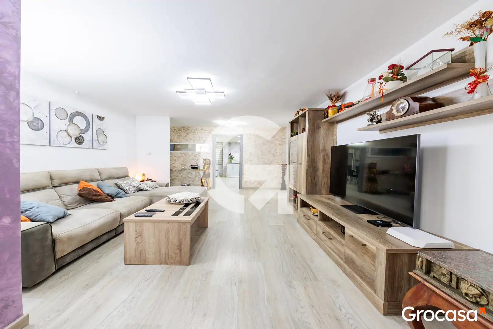 Sala de estar de Piso en venta en Terrassa con Calefacción