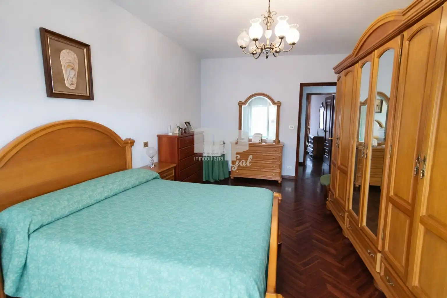 Bedroom of Flat for sale in Fornelos de Montes  with Heating, Terrace and Balcony