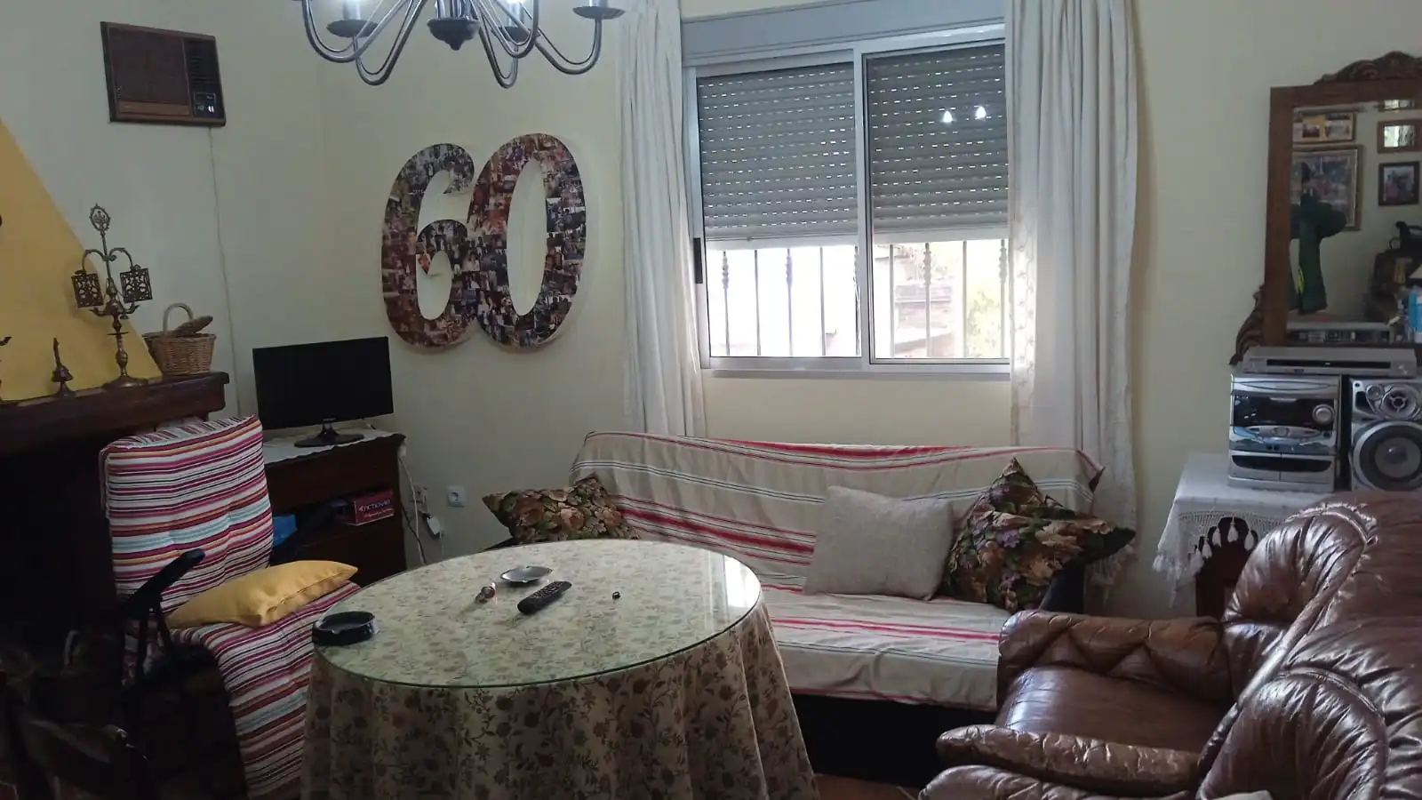 Sala de estar de Casa o chalet en venta en Jamilena con Aire acondicionado, Piscina y Amueblado