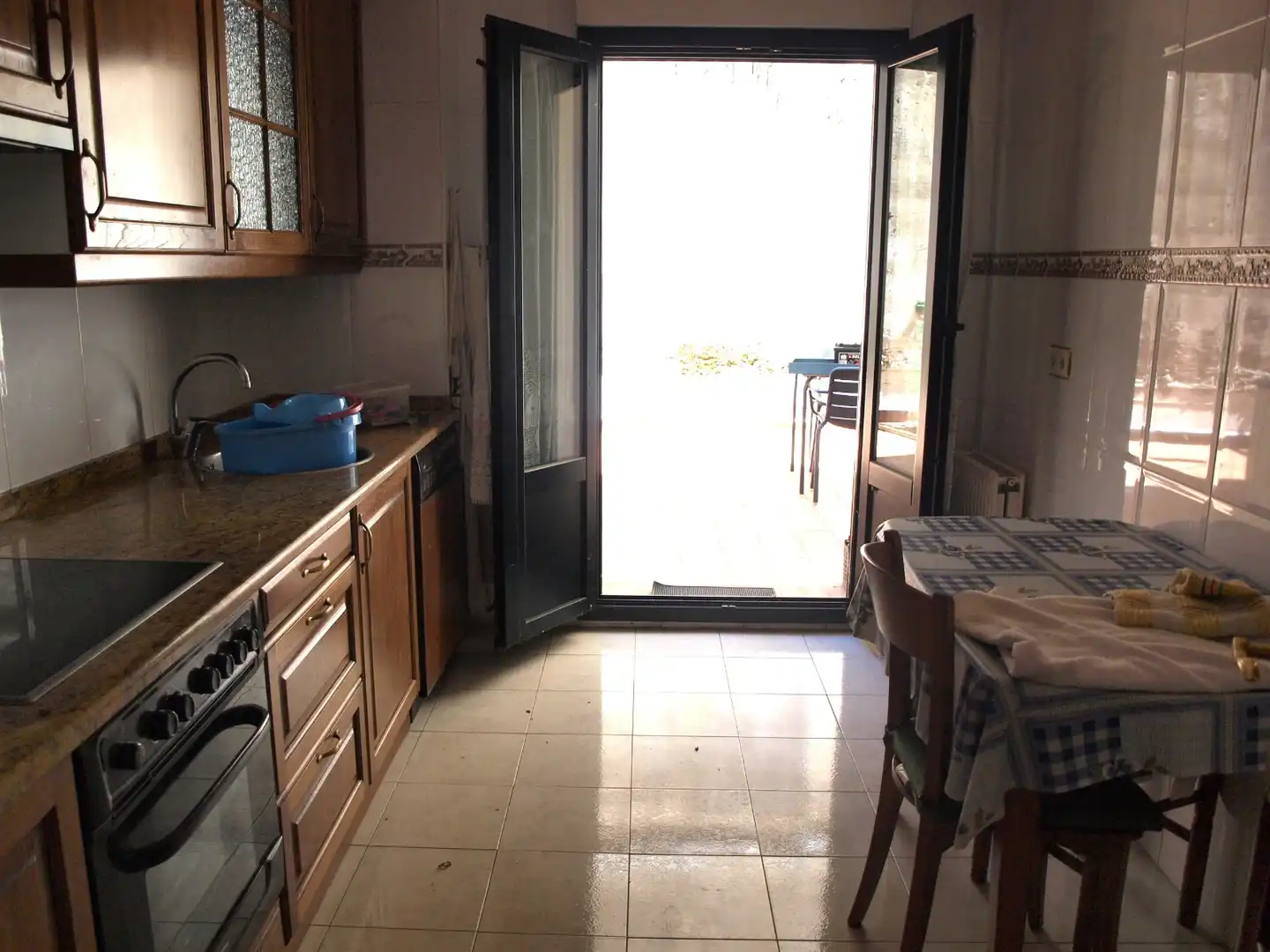 Küche von Wohnung zum Verkauf in Elantxobe mit Terrasse, Ofen und Balkon