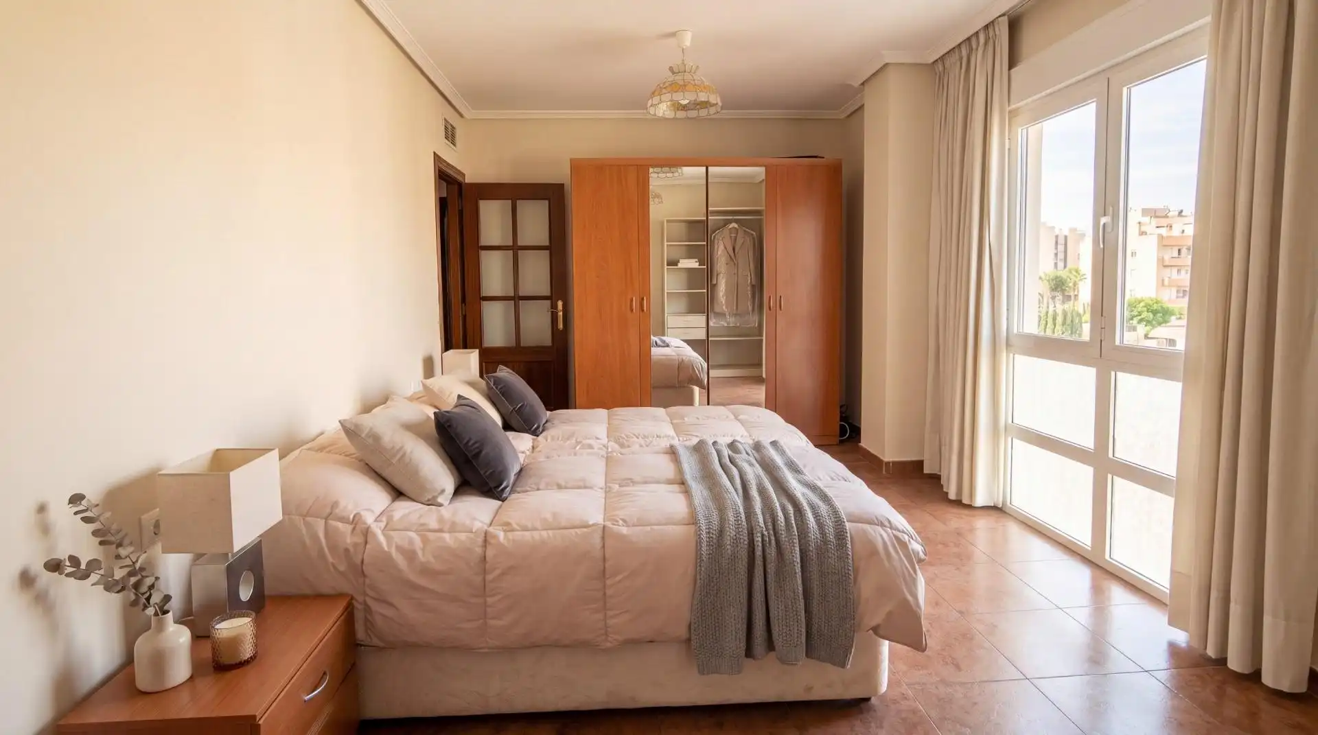 Habitación de Apartamento en venta en Roquetas de Mar con Aire acondicionado, Calefacción y Terraza