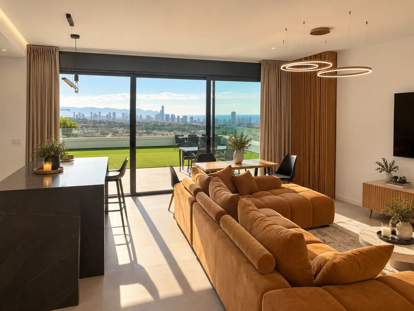 Apartament amb piscina en venda a Balcón de Finestrat - Terra Marina, imagen 2