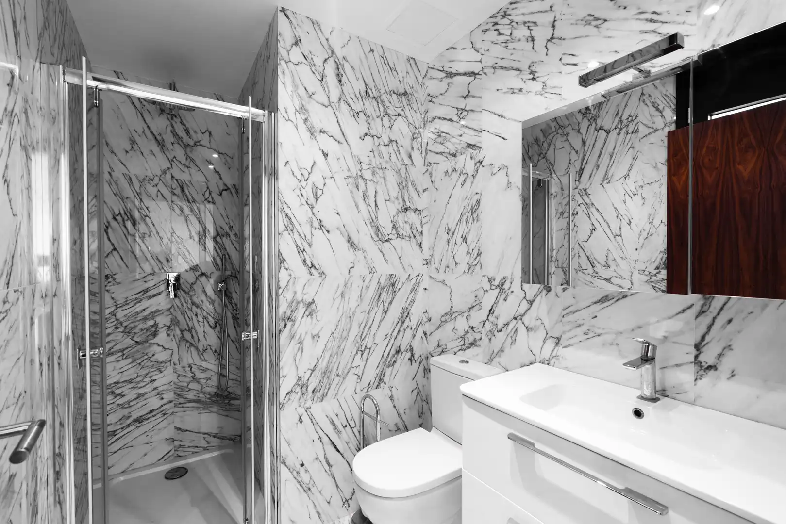 Baño de Casa o chalet en venta en L'Ametlla de Mar  con Aire acondicionado, Calefacción y Jardín privado