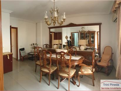 Dining room of Flat for sale in  Sevilla Capital  with Air Conditioner, Terrace and Furnished