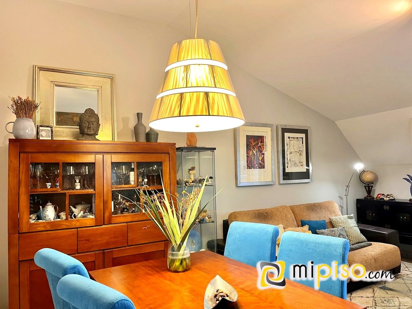 Menjador de Pis en venda en Bárcena de Cicero amb Calefacció i Piscina