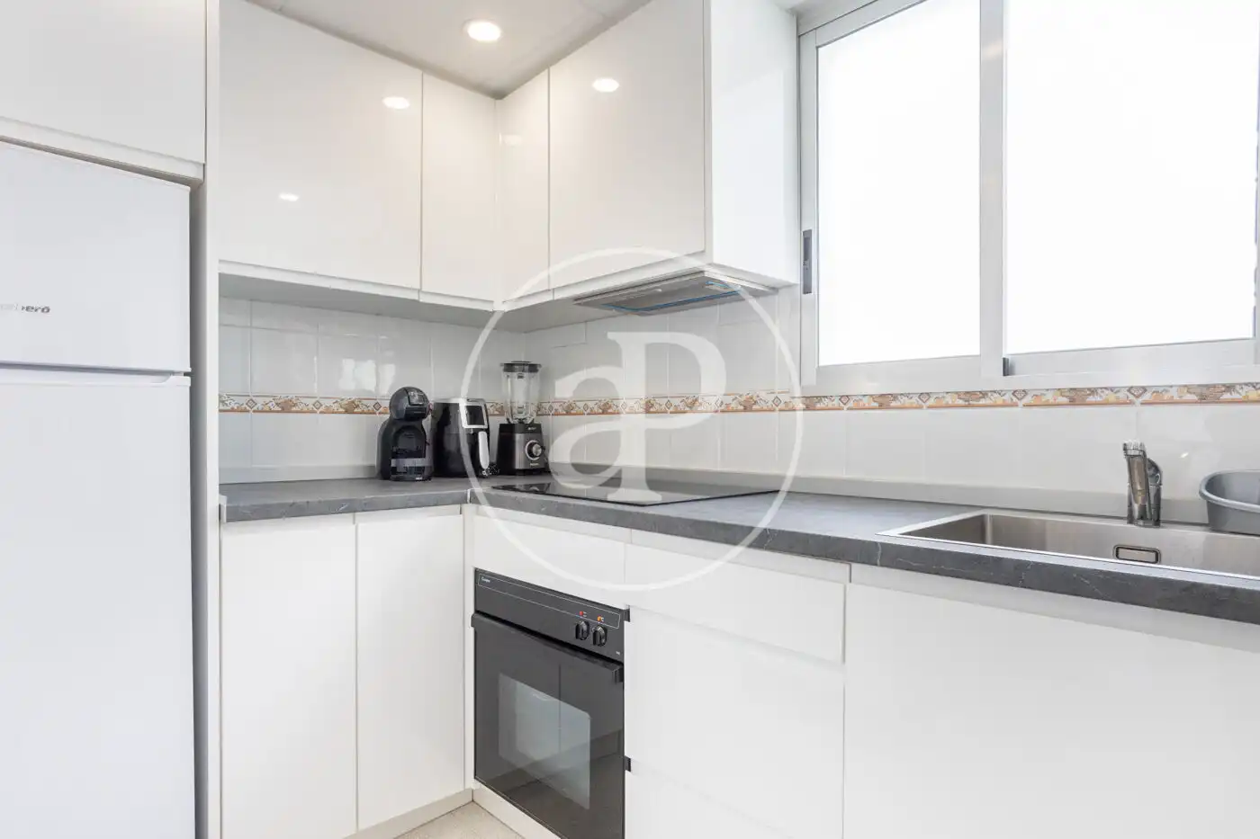 Kitchen of Flat for sale in Sueca  with Air Conditioner, Heating and Balcony