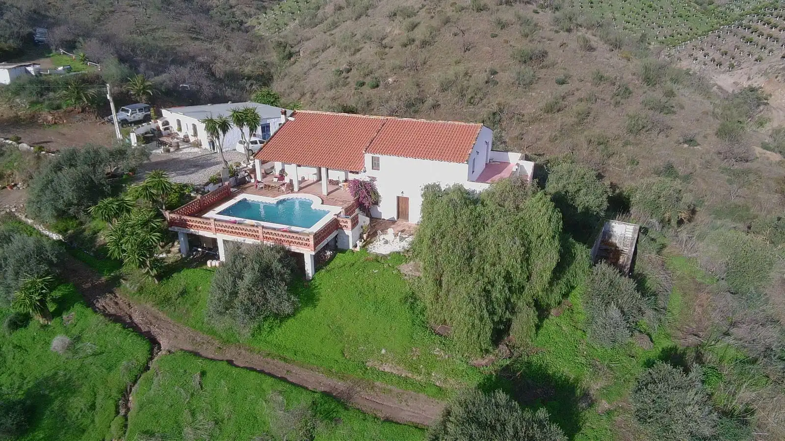 Exterior view of Country homes for sale in Álora  with Heating, Private garden and Terrace