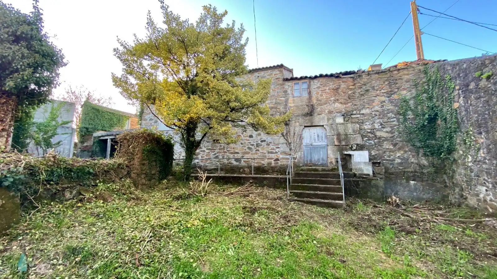 Vista exterior de Casa o chalet en venta en Ponteceso con Jardín privado