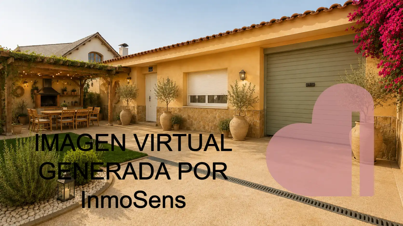 Jardín de Casa adosada en venta en Vallirana con Jardín privado, Terraza y Balcón