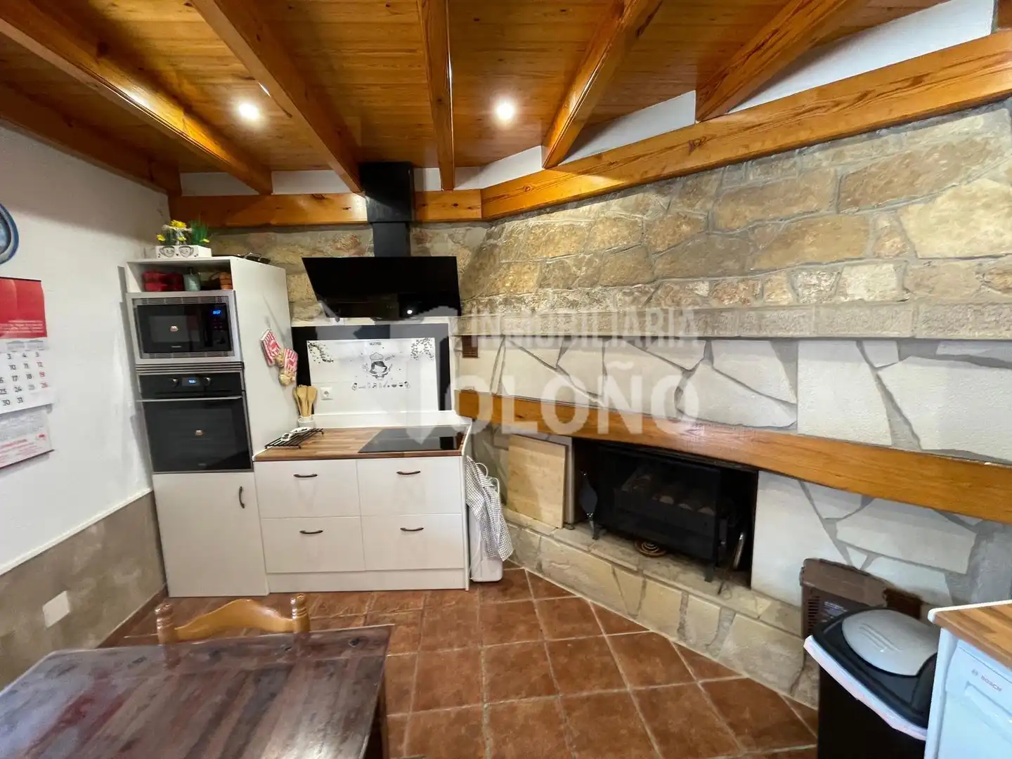 Cocina de Casa o chalet en venta en Rodezno con Calefacción, Jardín privado y Parquet