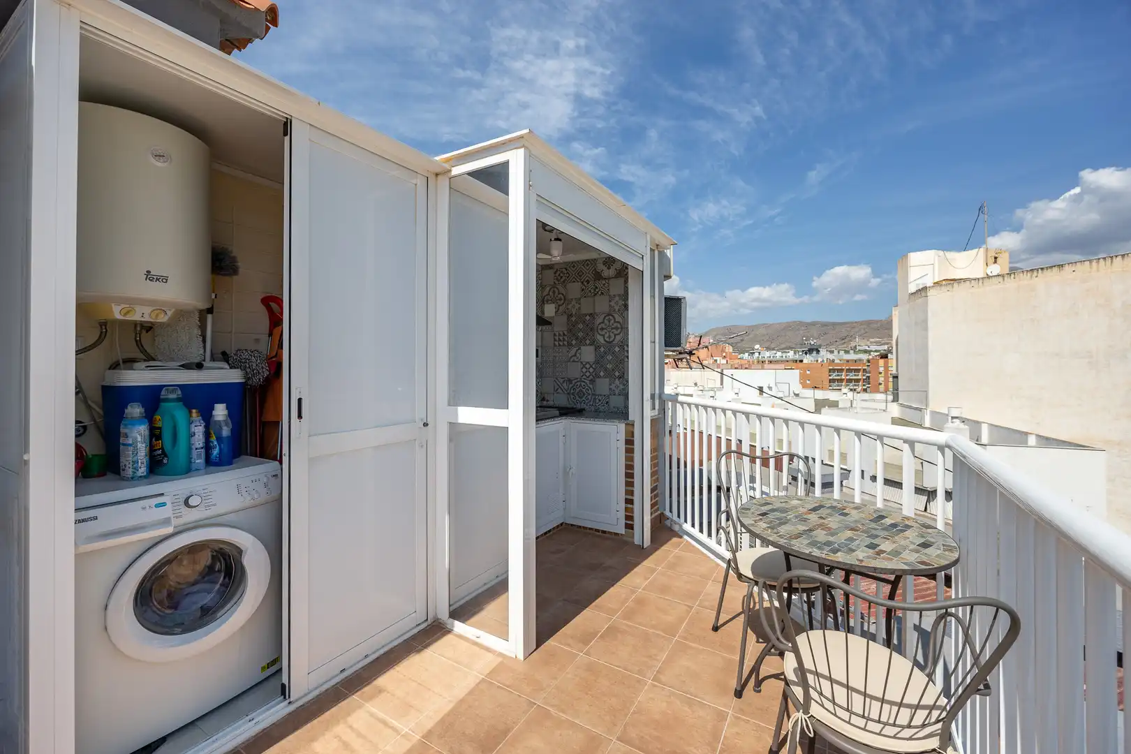 Balcony of Attic for sale in Benidorm  with Furnished
