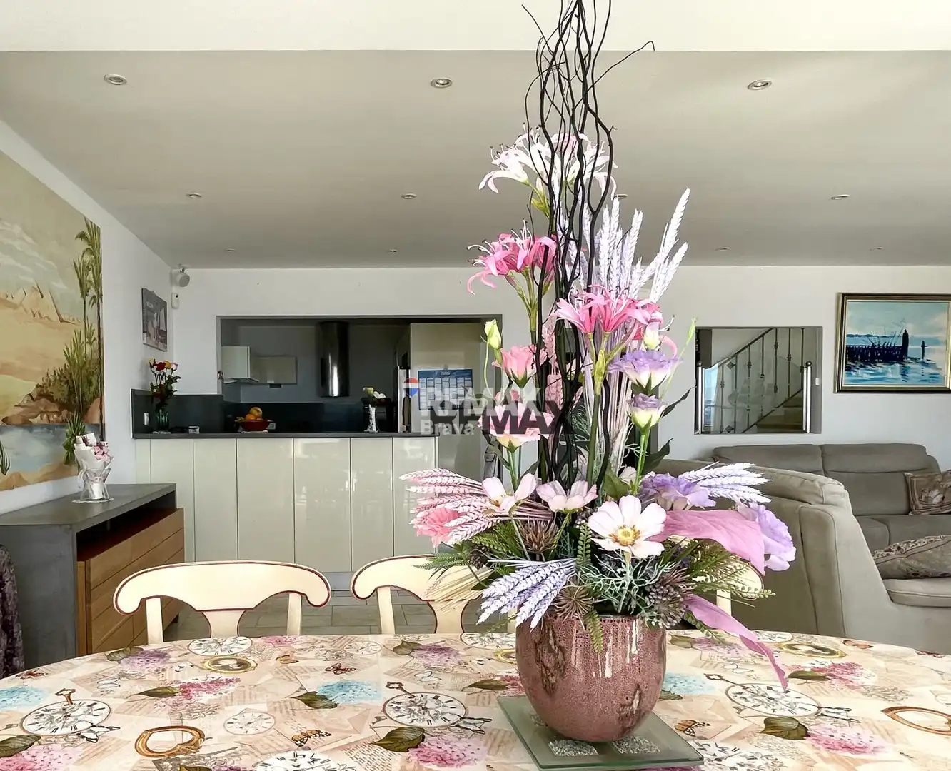 Menjador de Casa o xalet en venda en Roses amb Aire condicionat, Calefacció i Jardí privat