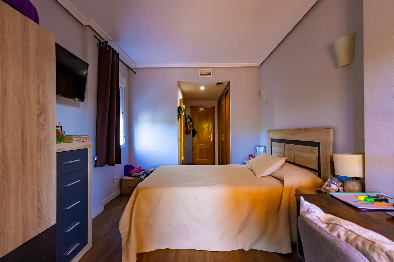 Bedroom of Apartments for sale in Vera  with Air Conditioner, Heating and Private garden