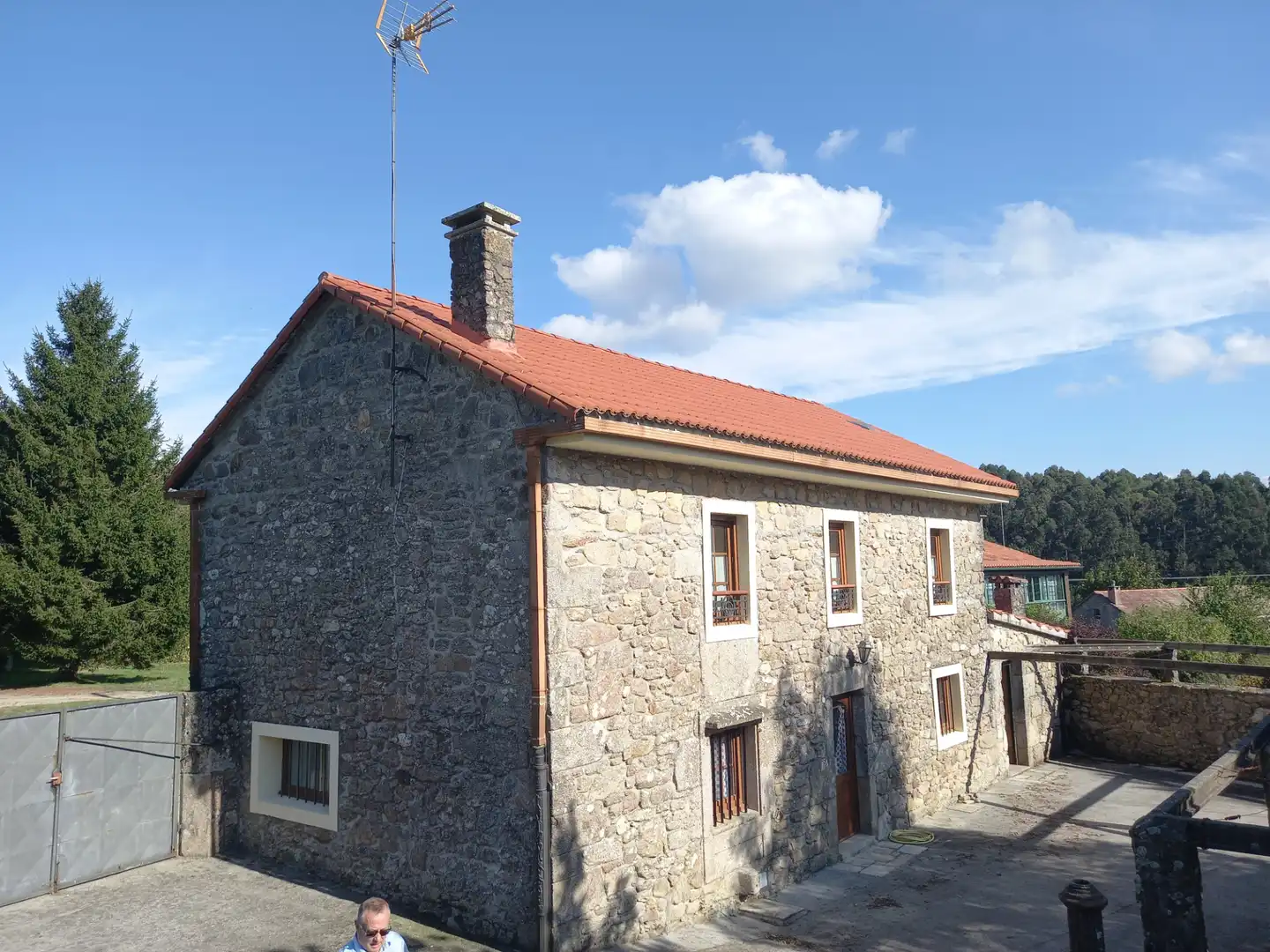 Exterior view of Houses for sale in Vilarmaior  with Heating, Private garden and Storage room