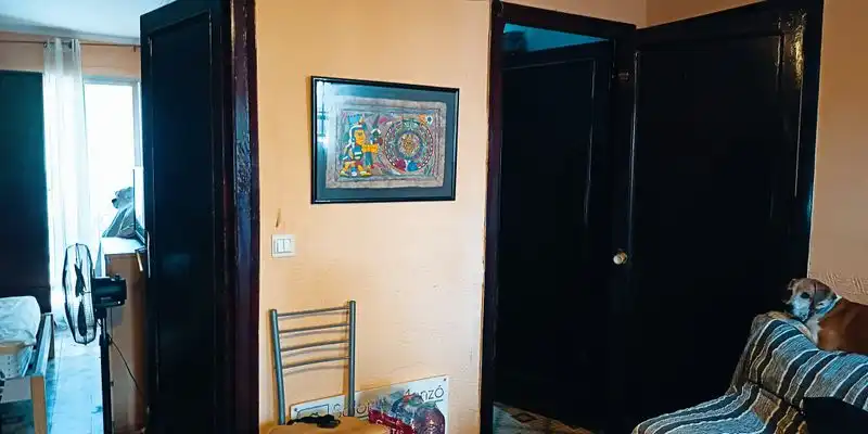 Dormitori de Casa adosada en venda en Gandia amb Terrassa, Traster i Moblat