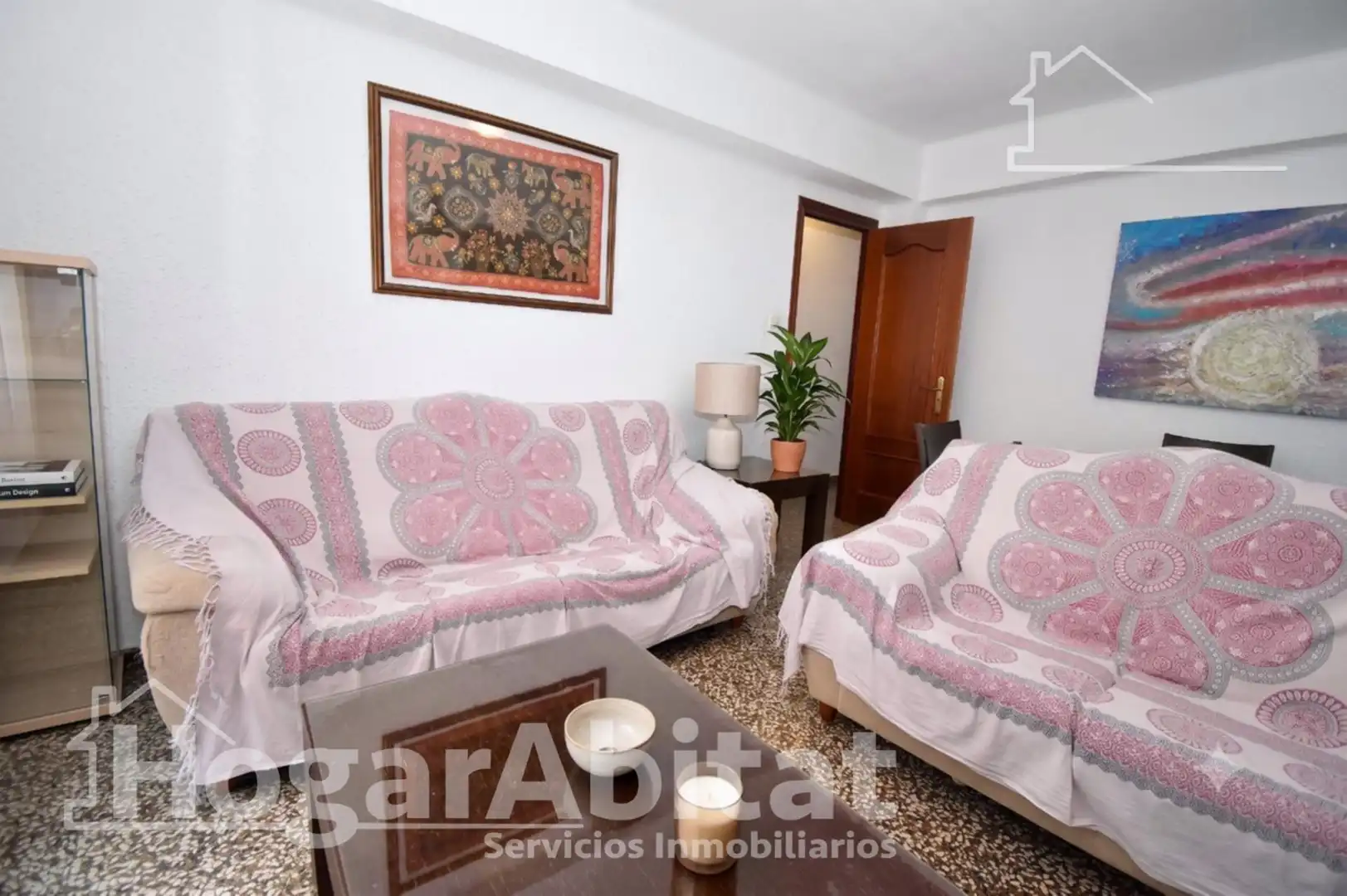 Sala de estar de Piso en venta en Valencia con Aire acondicionado, Calefacción y Terraza
