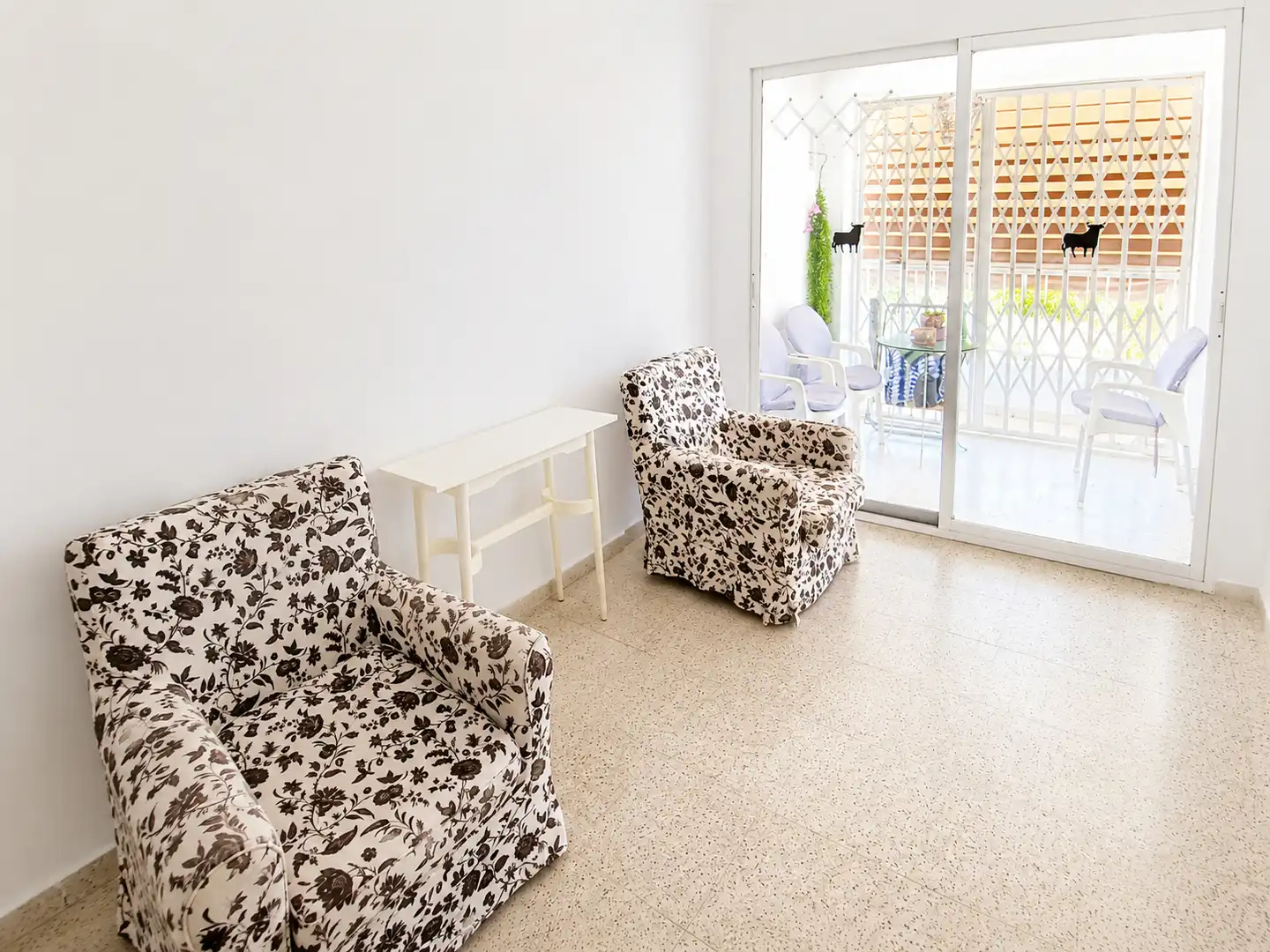 Wohnzimmer von Wohnungen zur Miete in Almuñécar mit Terrasse, Möbliert und Ofen