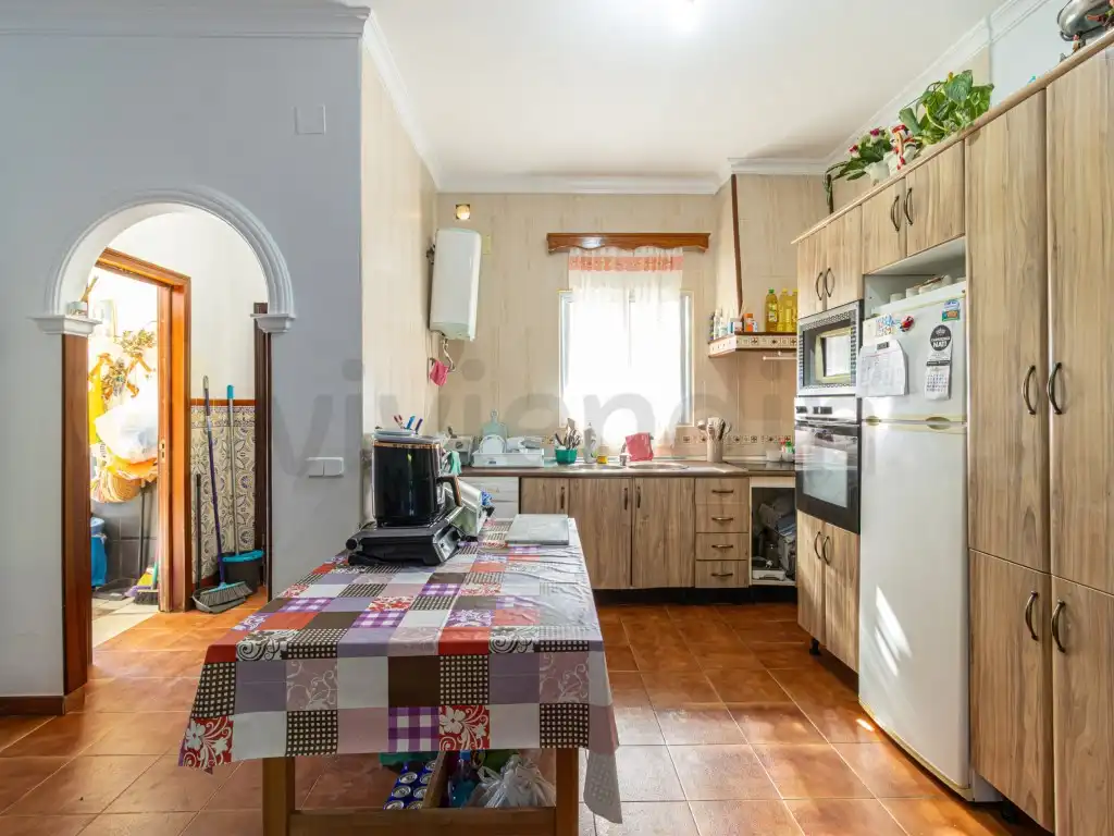 Cocina de Casa o chalet en venta en Paterna de Rivera