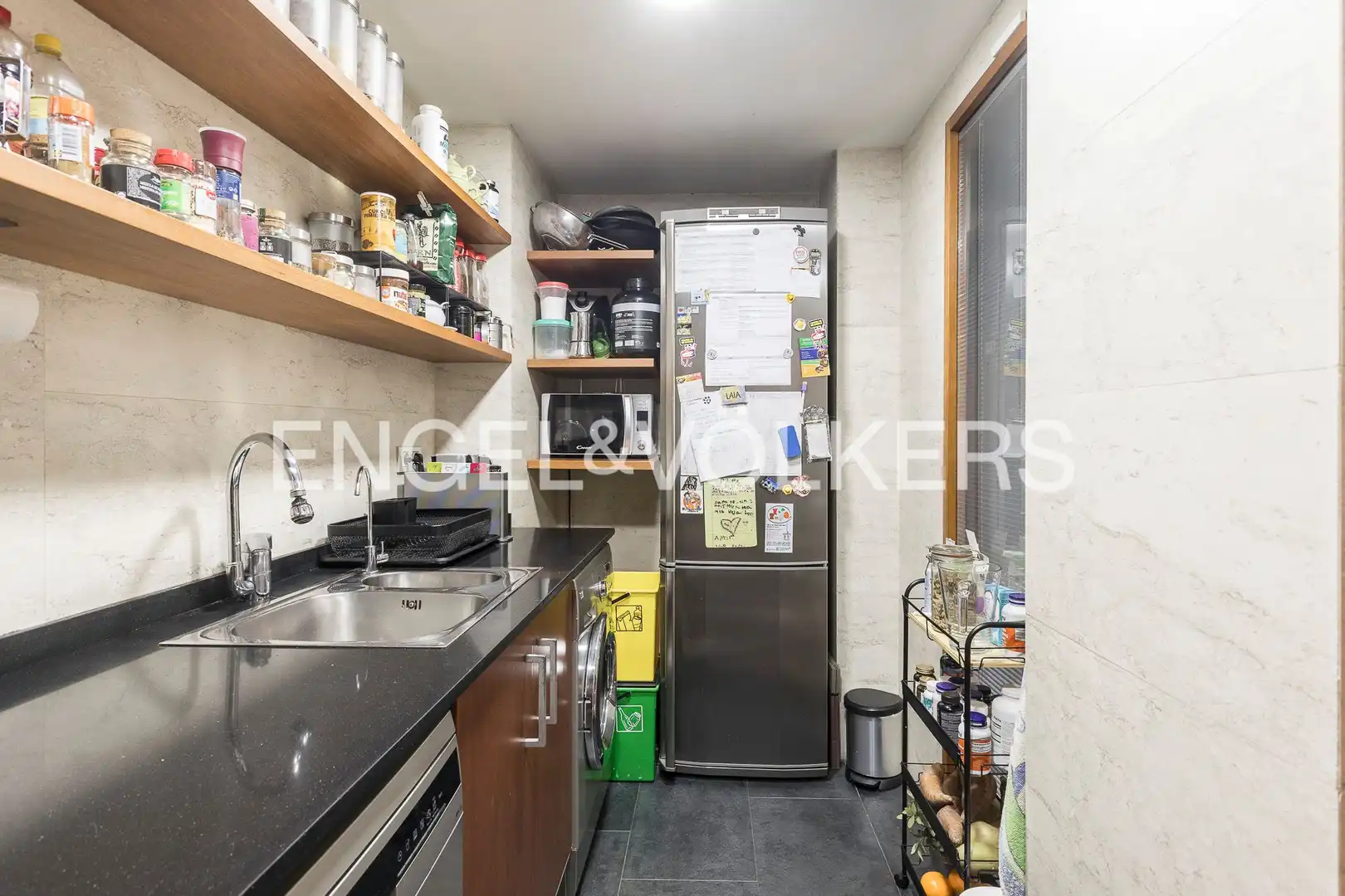 Kitchen of Duplexes for sale in Barcelona  with Heating, Parquet flooring and Furnished