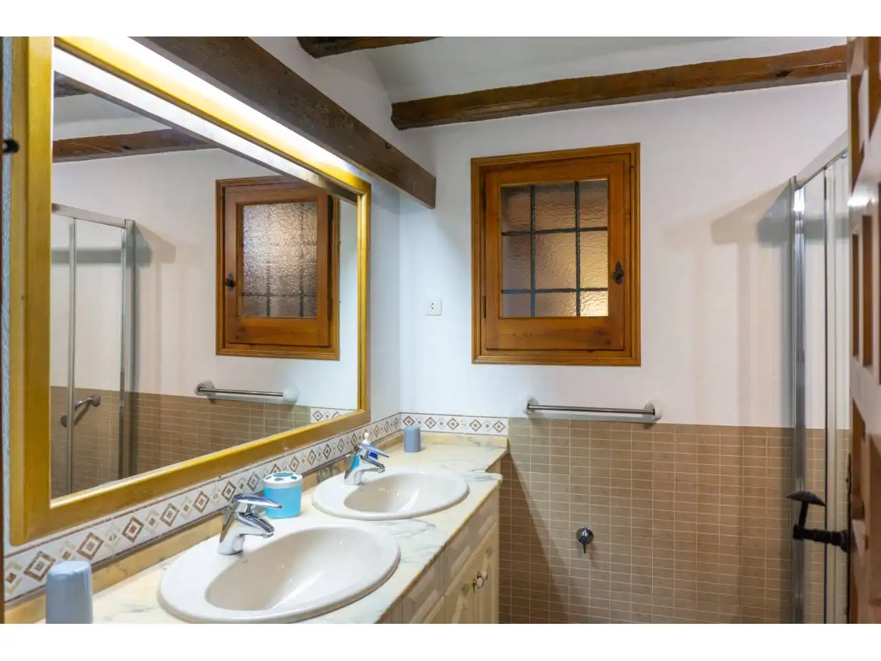 Baño de Finca rústica en venta en Castell d'Aro, Platja d'Aro i s'Agaró con Calefacción, Jardín privado y Terraza