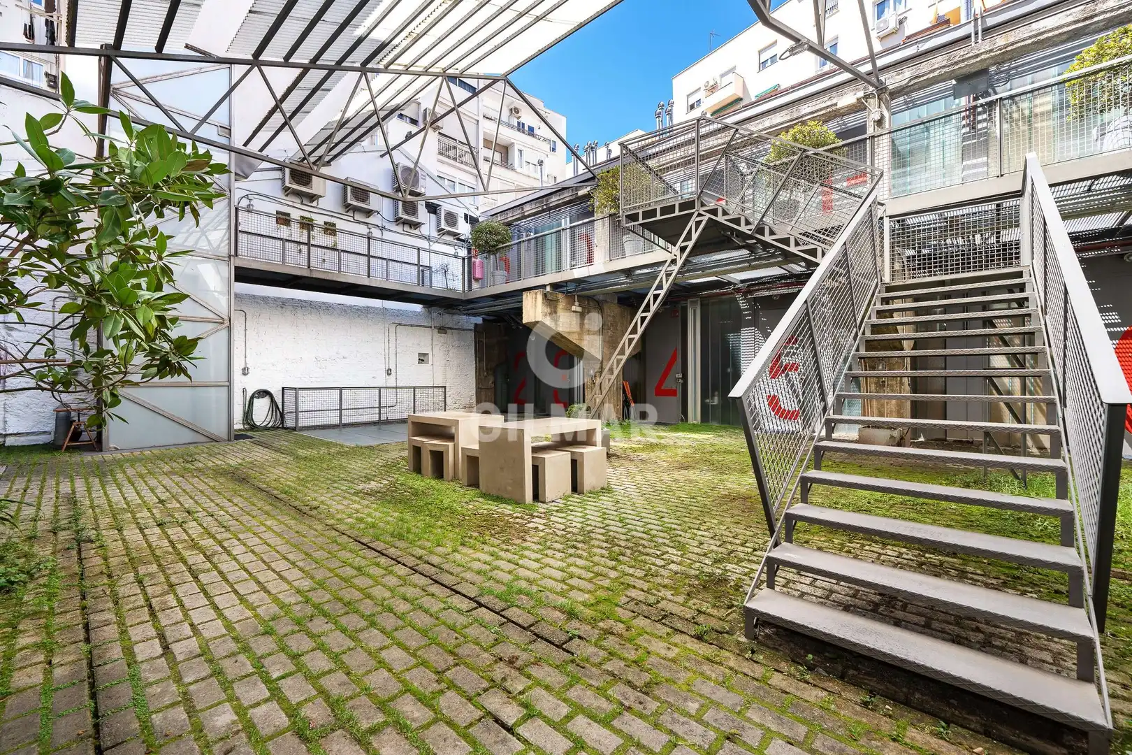 Terrasse von Wohnung zum Verkauf in Madrid mit Heizung und Privatgarten