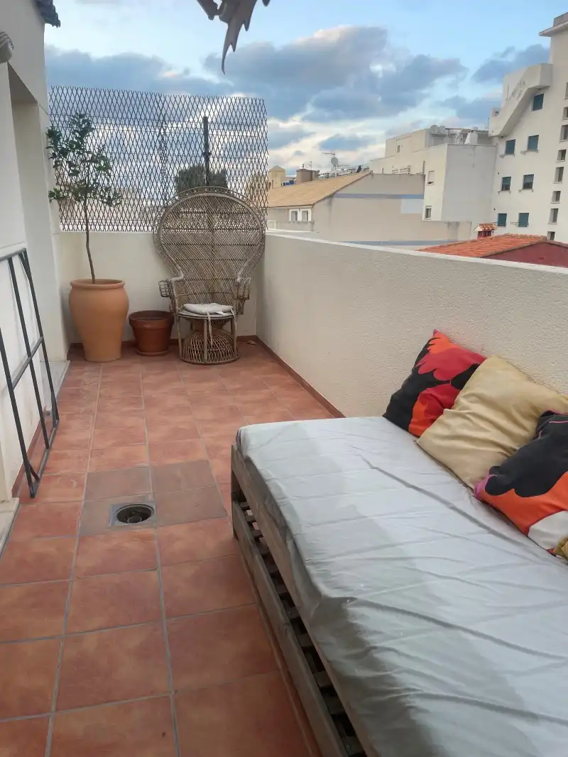 Terraza de Ático en venta en Daimús con Aire acondicionado, Jardín privado y Terraza