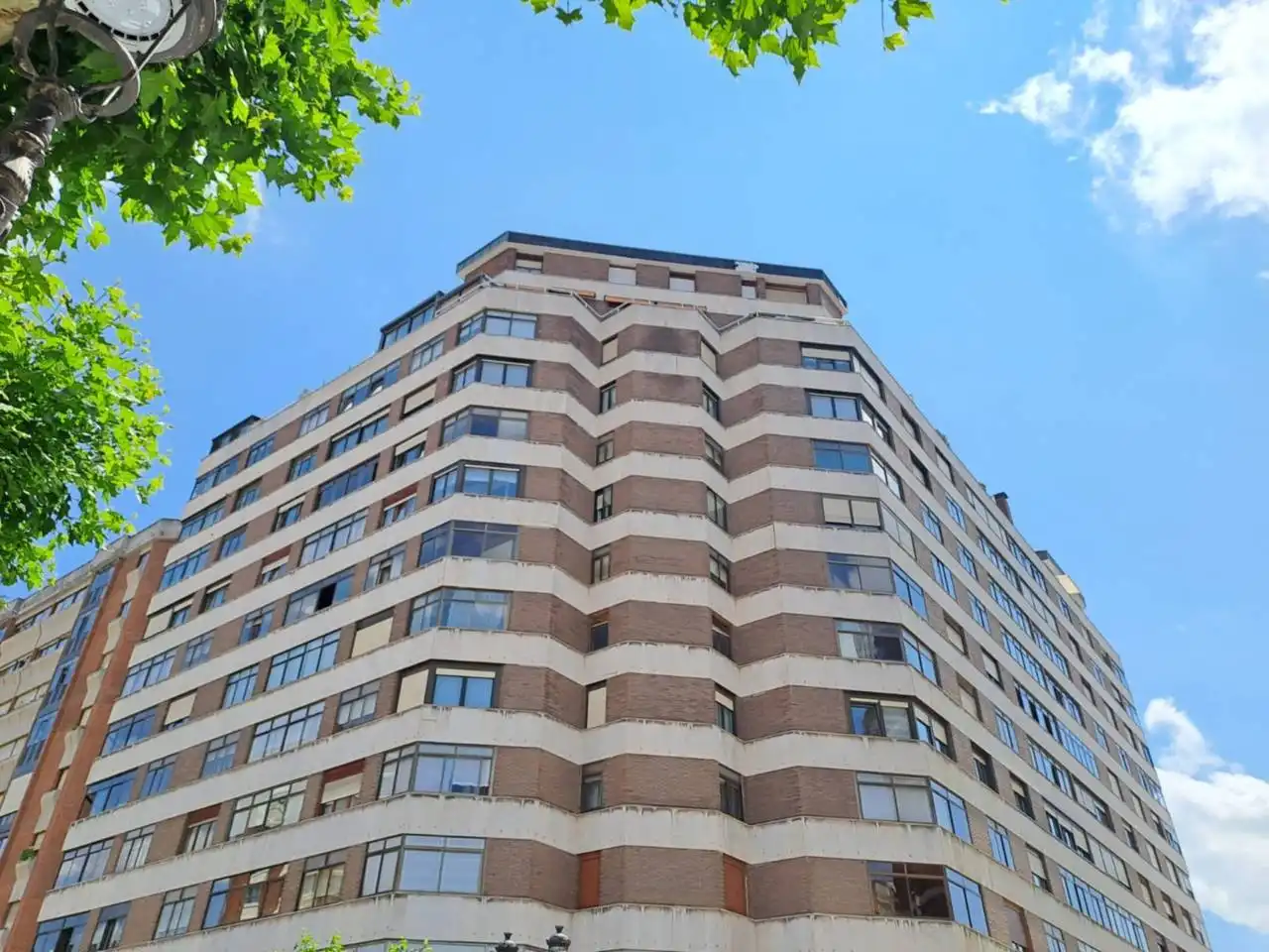 Exterior view of Flat for sale in Burgos  with Heating, Terrace and Alarm