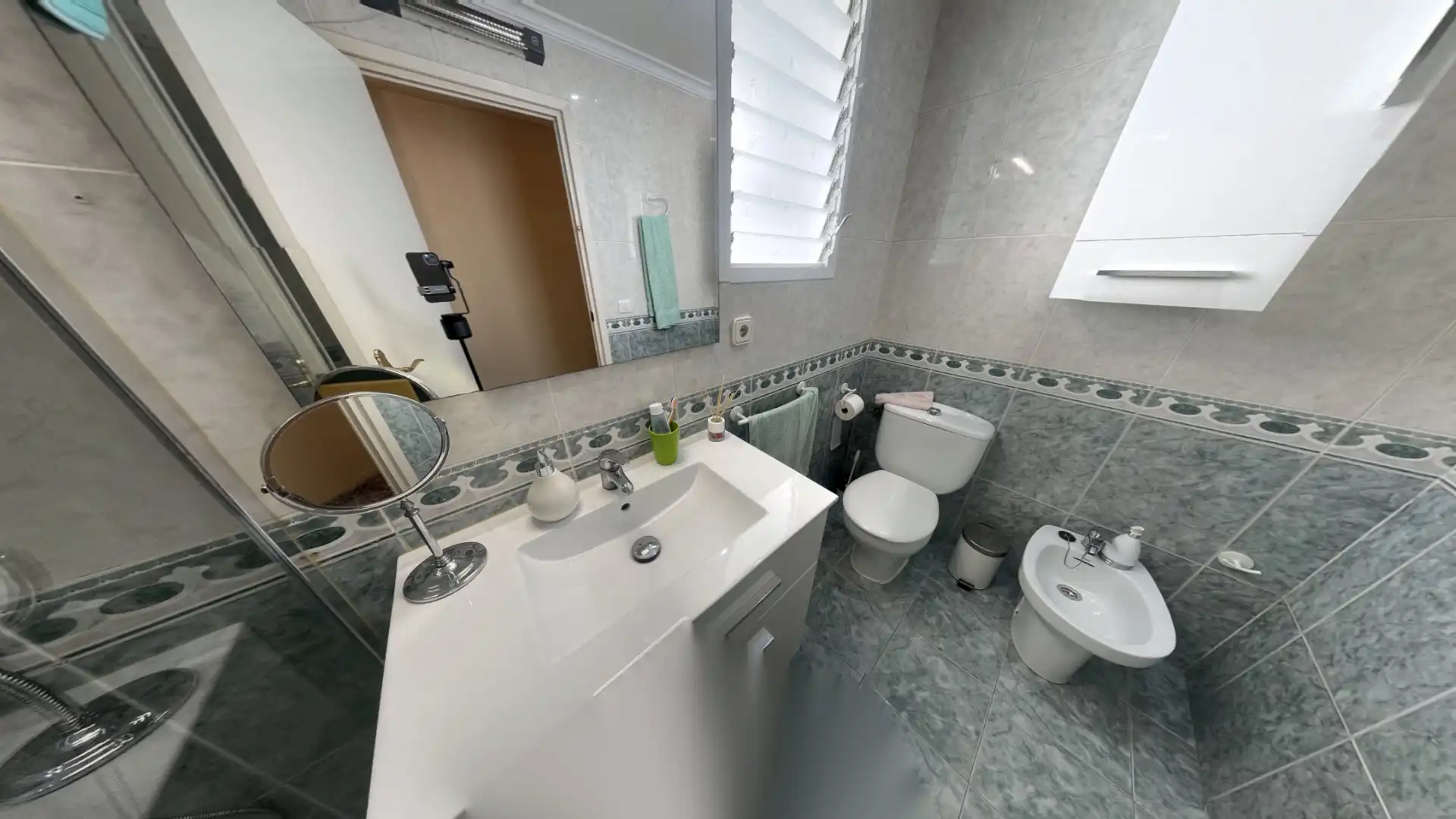 Bathroom of Flat for sale in Alicante / Alacant  with Air Conditioner, Heating and Furnished