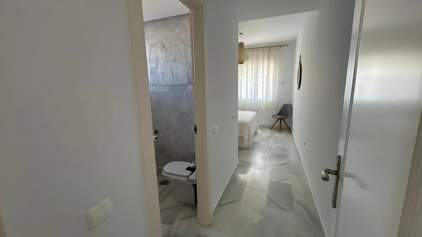 Bathroom of Flat for sale in Rota  with Terrace, Storage room and Furnished