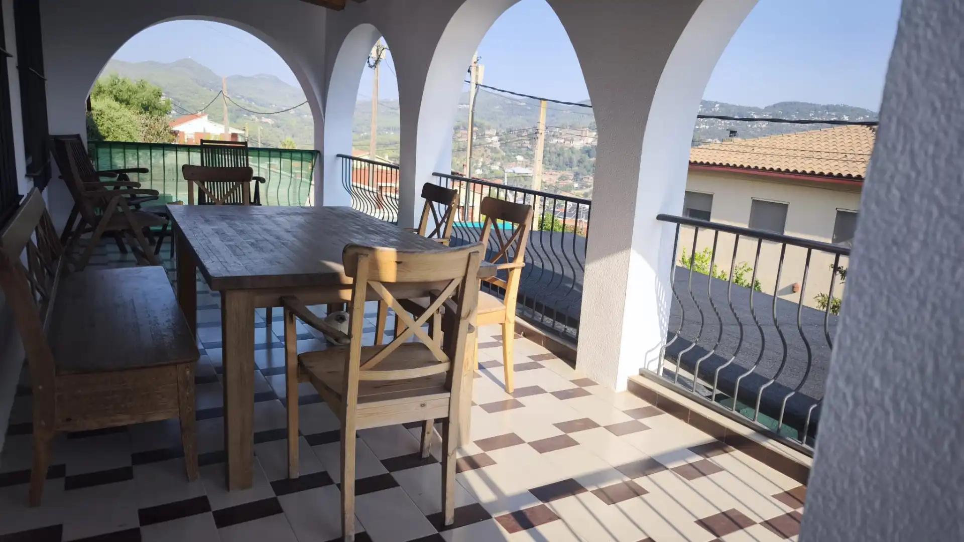 Terraza de Casa o chalet en venta en Cervelló con Calefacción, Jardín privado y Parquet
