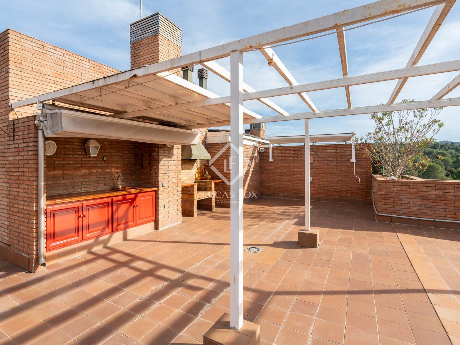Terrace of Flat to rent in Sant Cugat del Vallès  with Air Conditioner, Private garden and Terrace