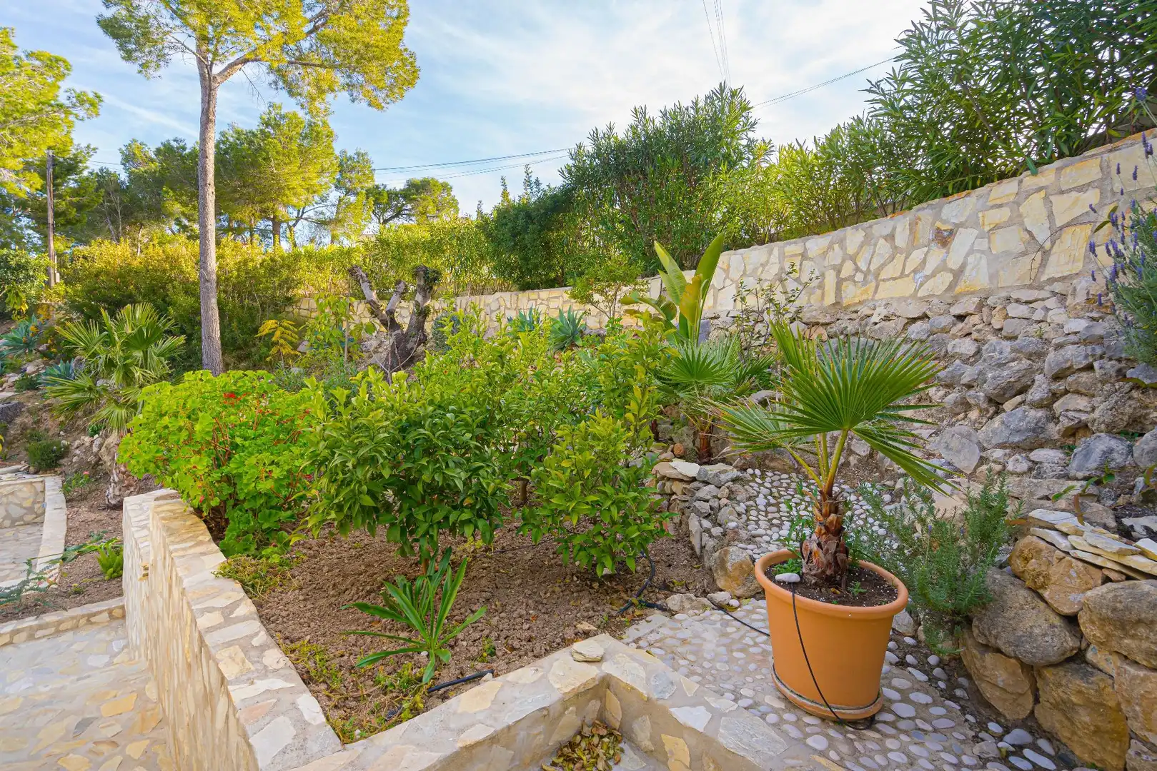 Garden of Houses for rent in Altea  with Air Conditioner, Heating and Private garden