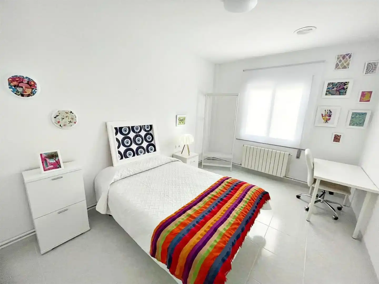 Schlafzimmer von Wohnung zur Miete in Peal de Becerro mit Klimaanlage und Möbliert