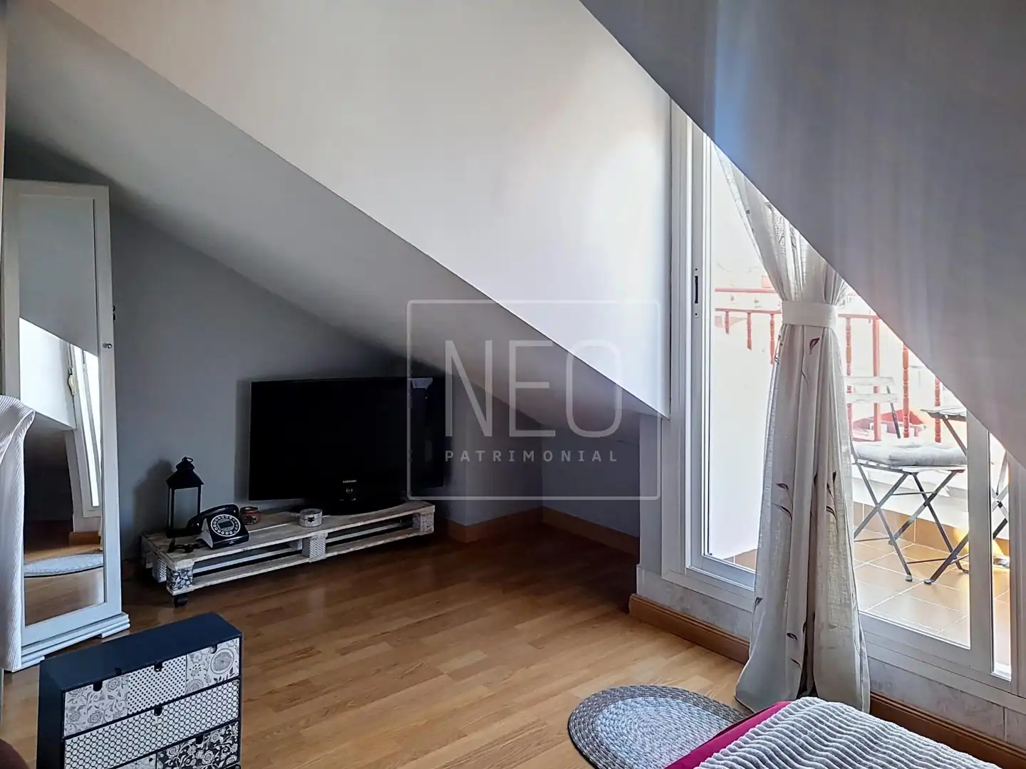 Habitación de Ático en venta en Leganés con Aire acondicionado, Calefacción y Terraza