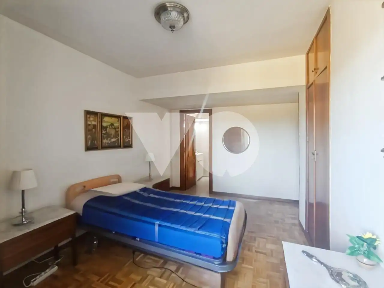 Schlafzimmer von Wohnung zum Verkauf in Madrid mit Heizung, Parkett und Terrasse