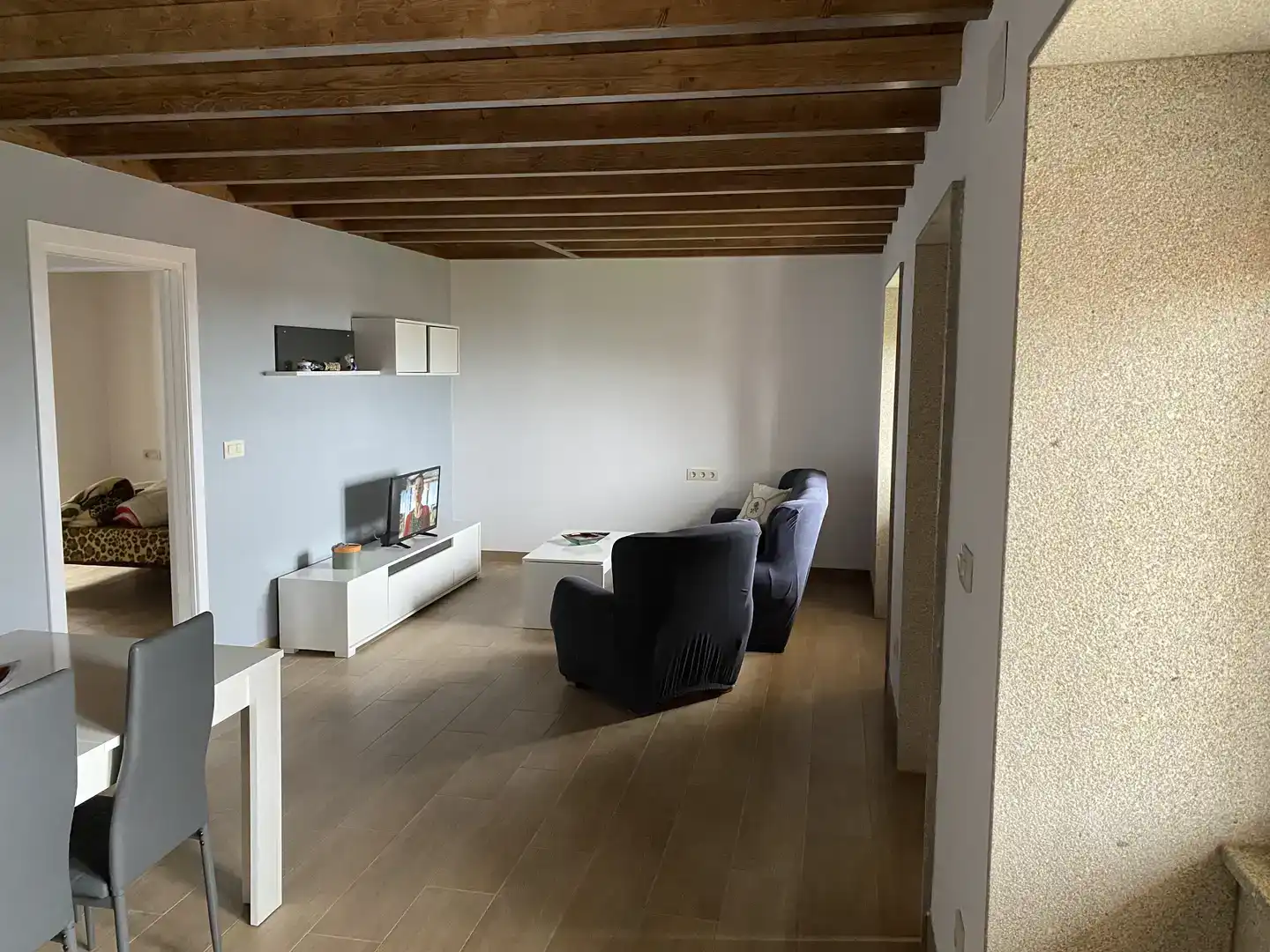 Sala de estar de Piso de alquiler en Carnota con Amueblado y Balcón