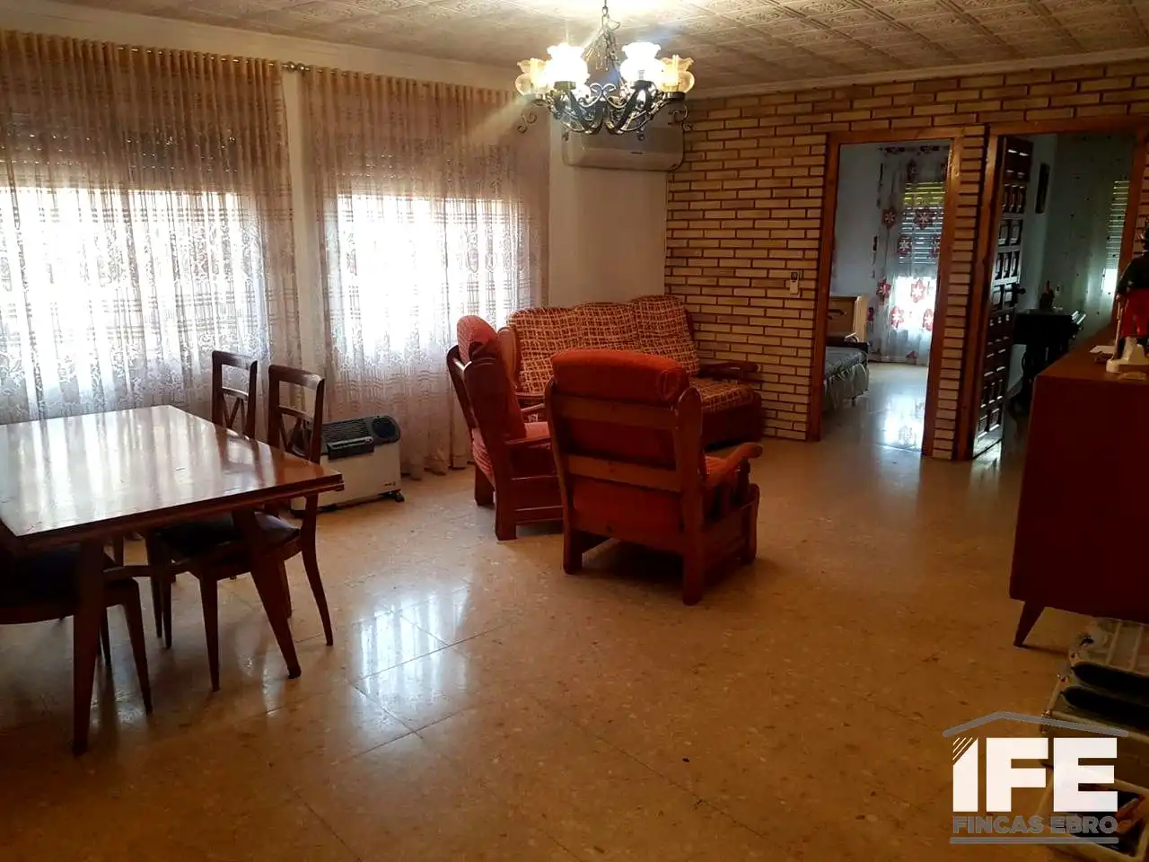Sala de estar de Casa o chalet en venta en Alagón con Amueblado