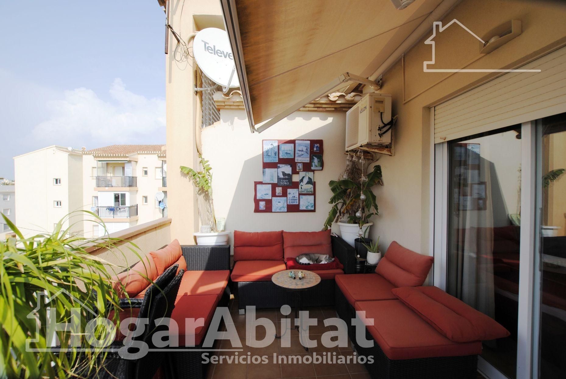Terrassa de Àtic en venda en Dénia amb Aire condicionat, Jardí privat i Terrassa