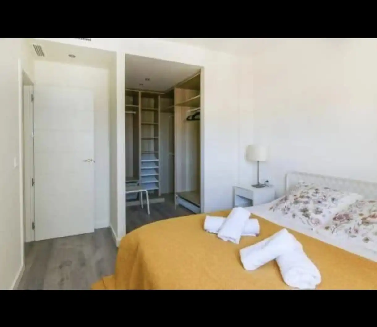 Schlafzimmer von Wohnung zum Verkauf in Málaga mit Klimaanlage, Heizung und Möbliert