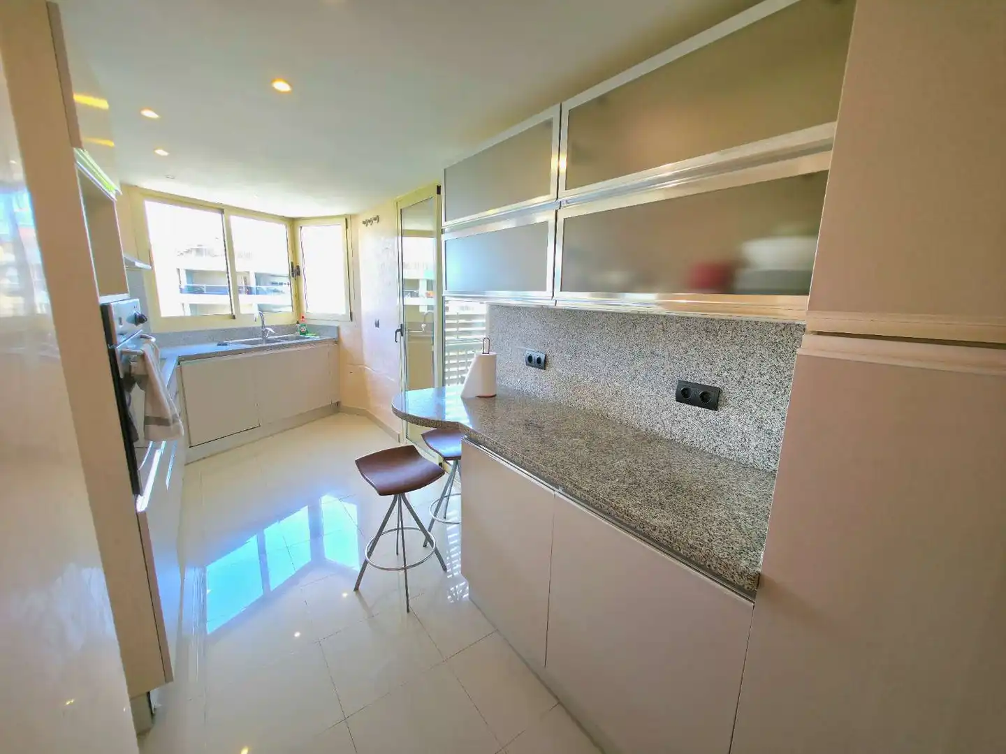 Kitchen of Flat for rent in Eivissa  with Air Conditioner, Heating and Terrace