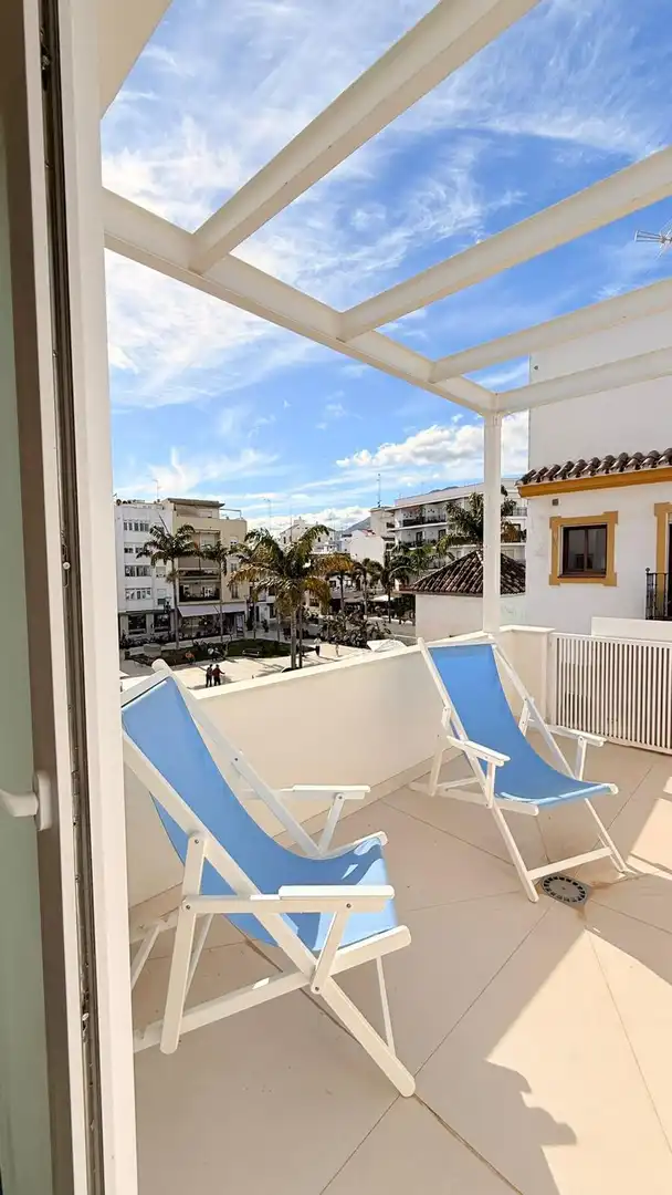 Terrassa de Casa adosada en venda en Estepona amb Aire condicionat, Calefacció i Terrassa