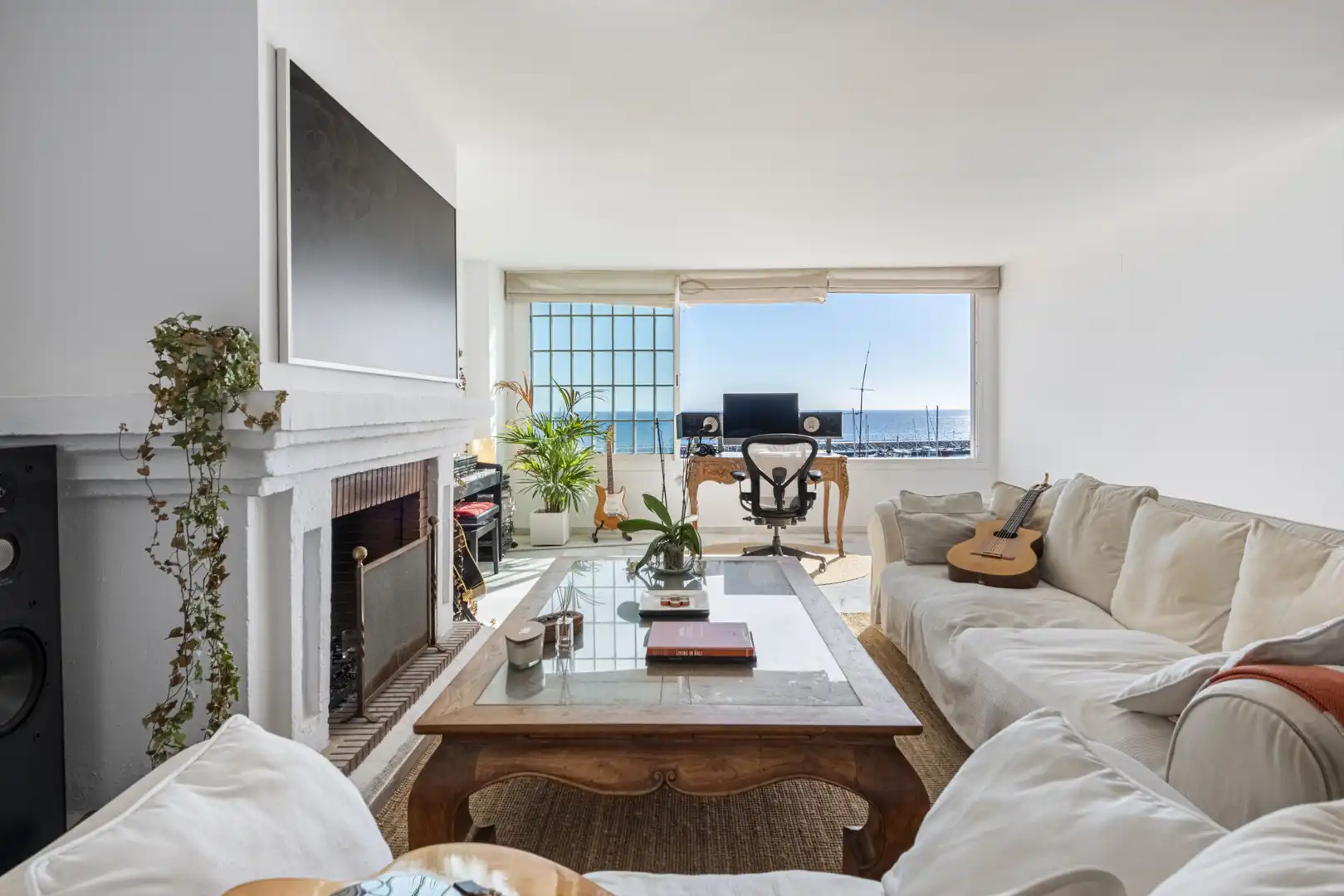 Sala d'estar de Apartament en venda en Nueva Andalucía