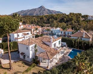 Exterior view of House or chalet for sale in Marbella  with Air Conditioner, Heating and Private garden