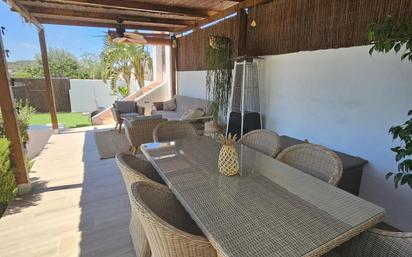 Terrace of Single-family semi-detached for sale in Montserrat  with Air Conditioner, Terrace and Swimming Pool