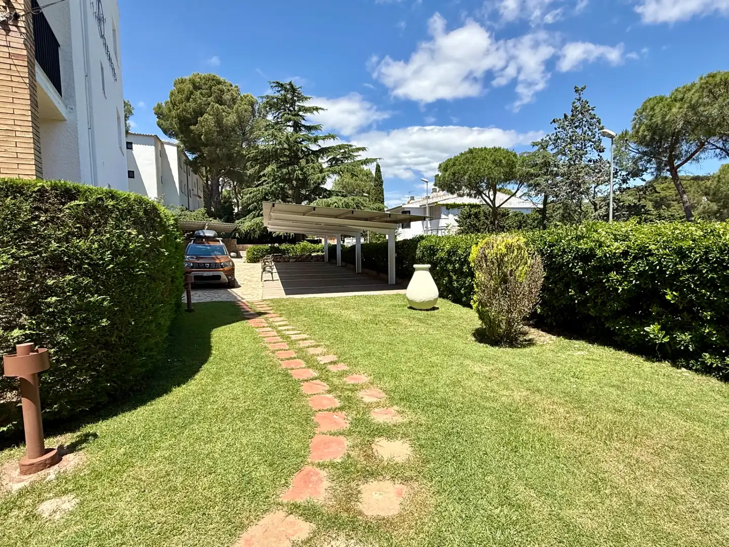 Garten von Wohnungen zum Verkauf in Palafrugell mit Klimaanlage, Terrasse und Gemeinschaftspool